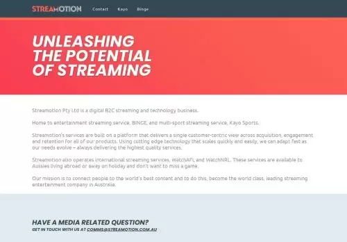 auth.streamotion.com.au