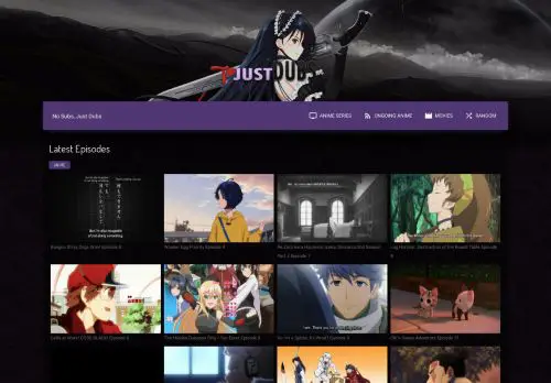 JustDubs - Watch Anime Online in High Quality