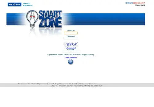 smartzone.reliancegeneral.co.in