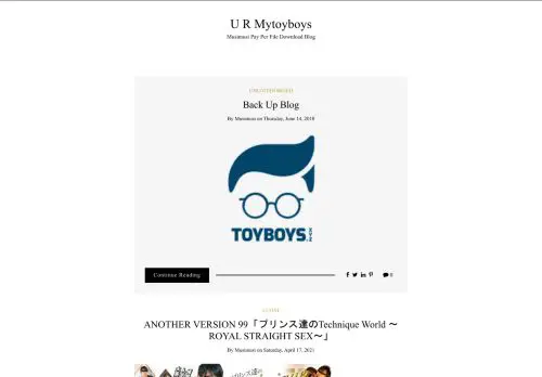 urmytoyboys.com