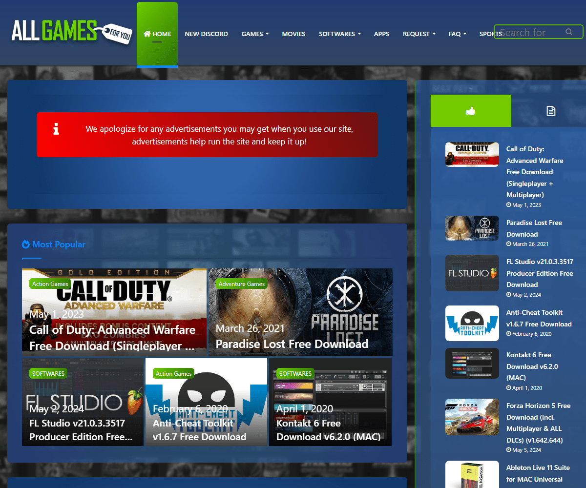 allgamesforyou.com