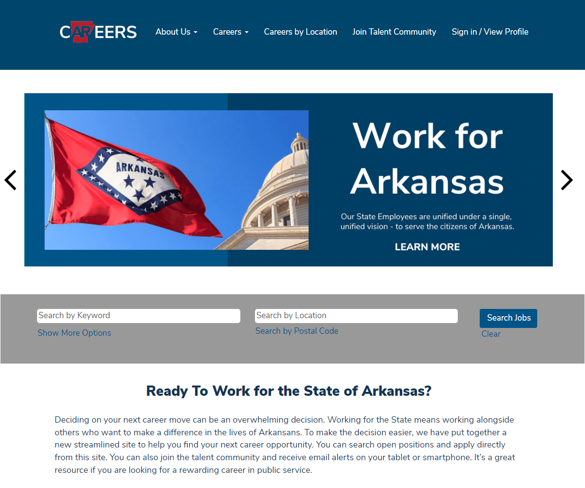 arcareers.arkansas.gov