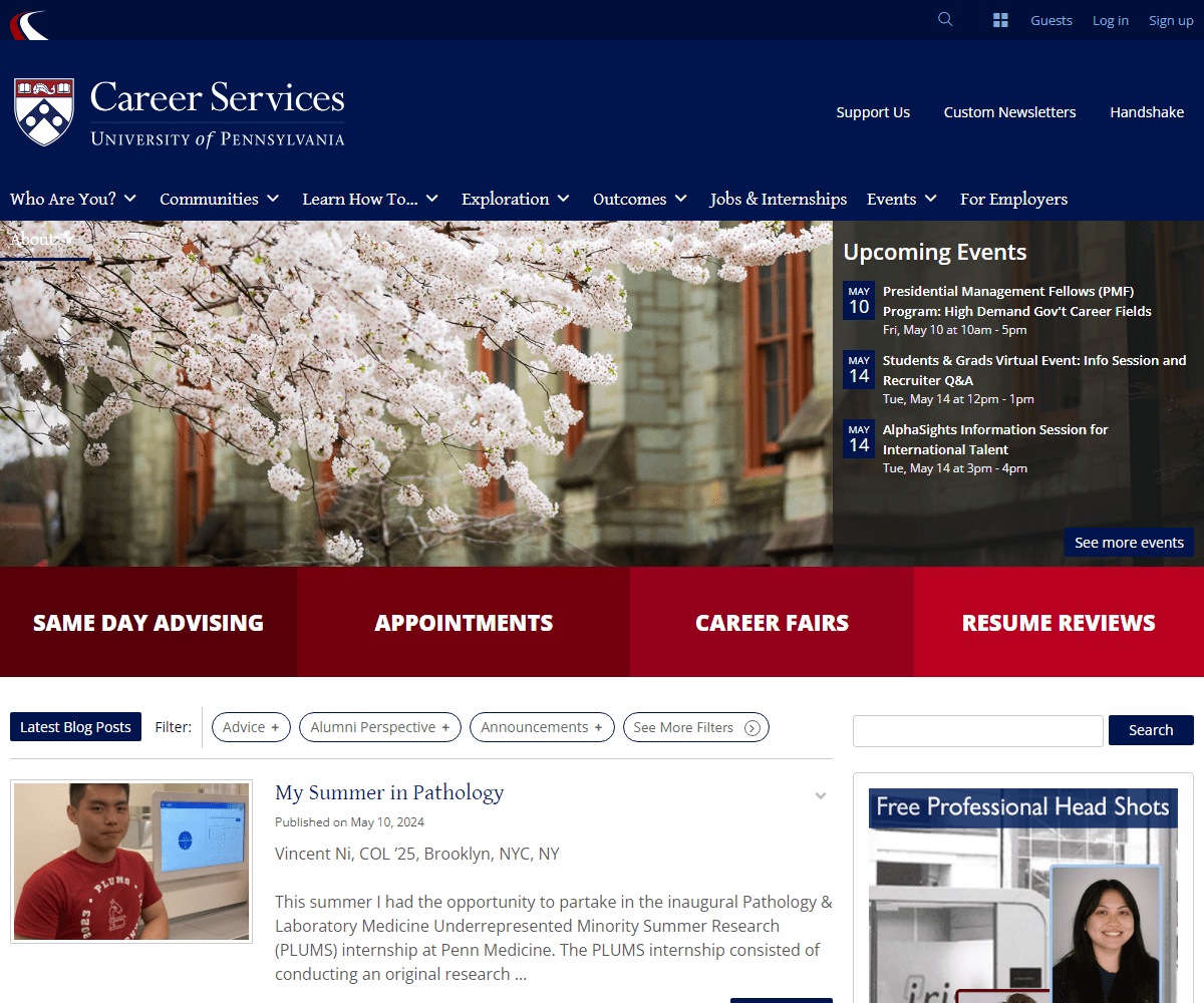 careerservices.upenn.edu