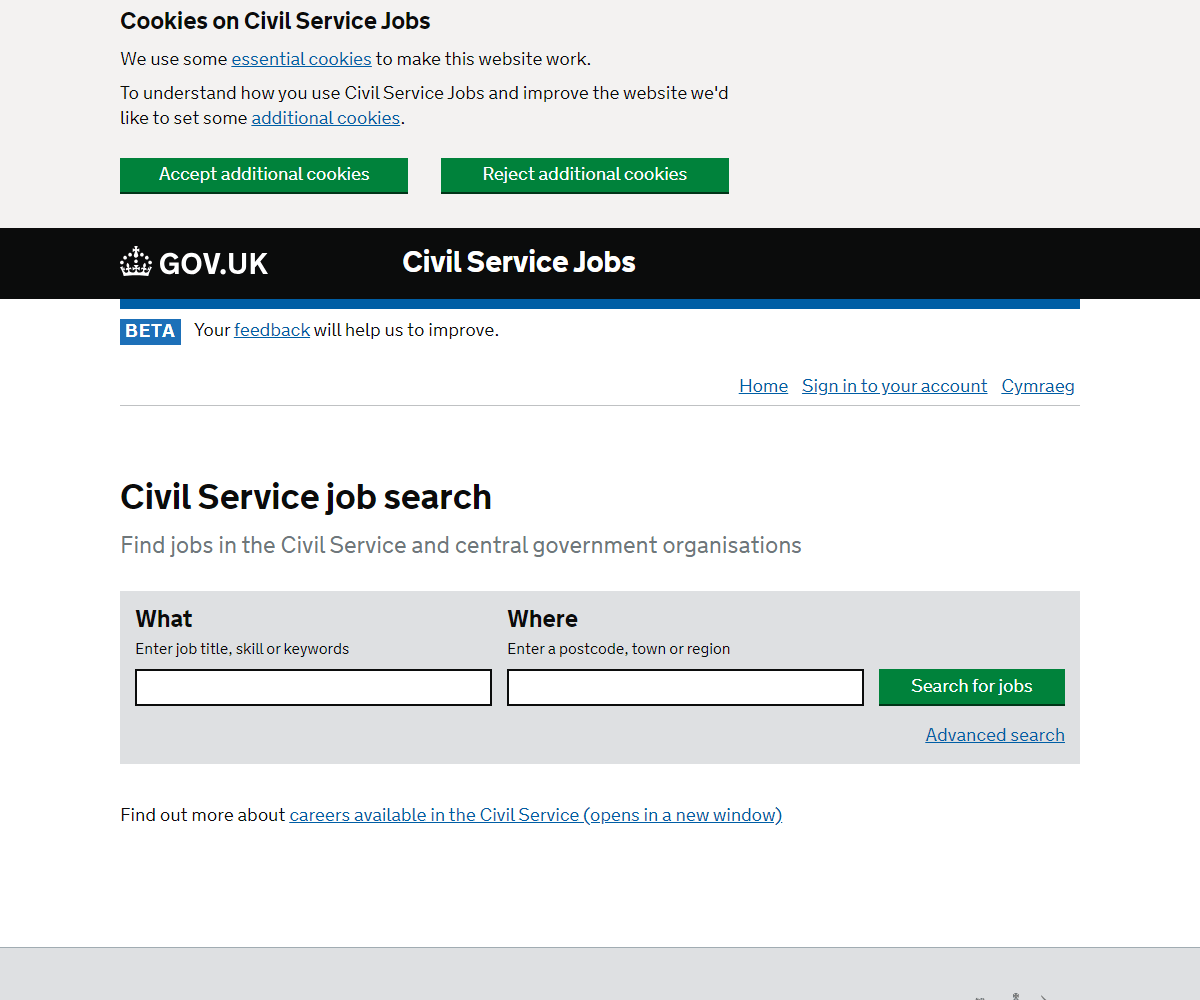 civilservicejobs.service.gov.uk