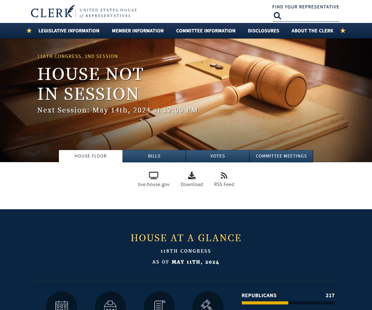 clerk.house.gov