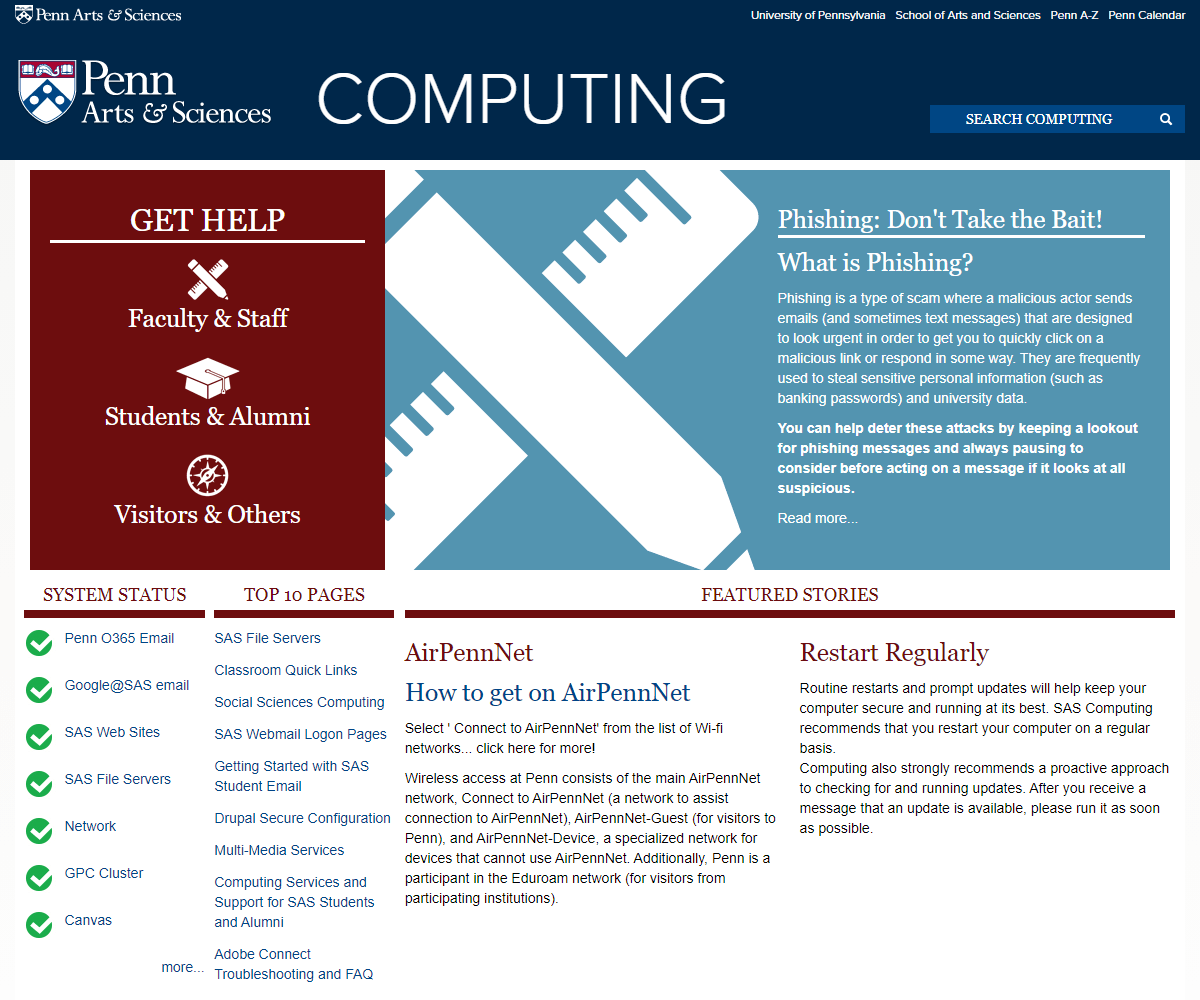 computing.sas.upenn.edu