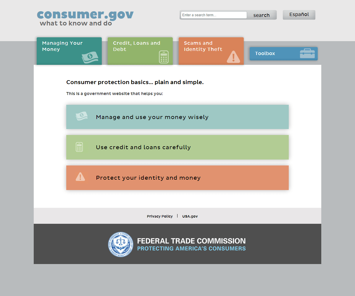 consumer.gov