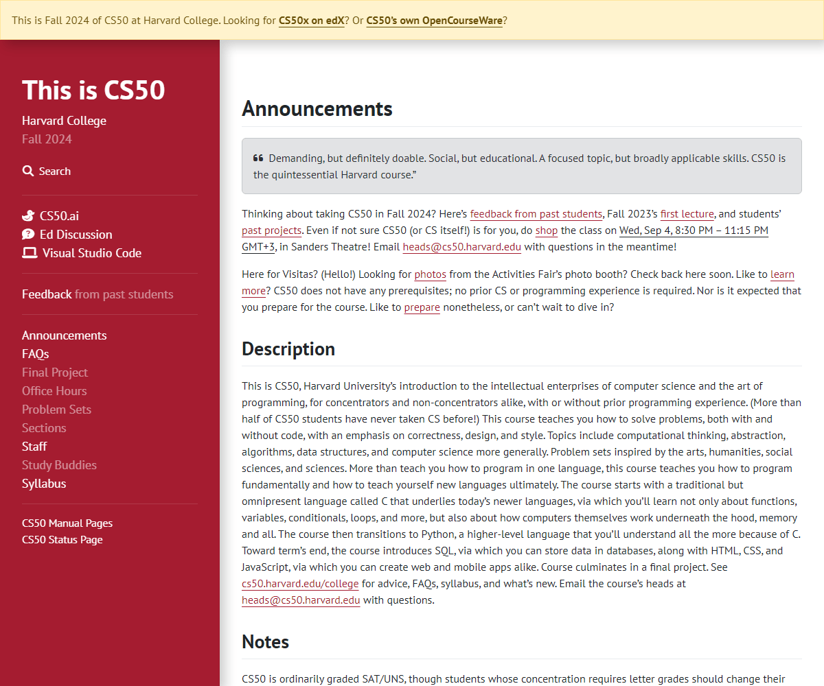 cs50.harvard.edu