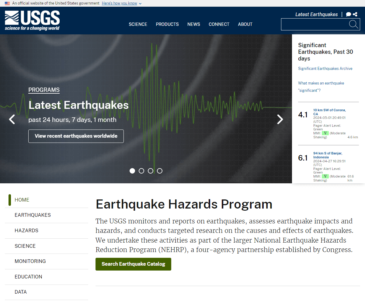 earthquake.usgs.gov