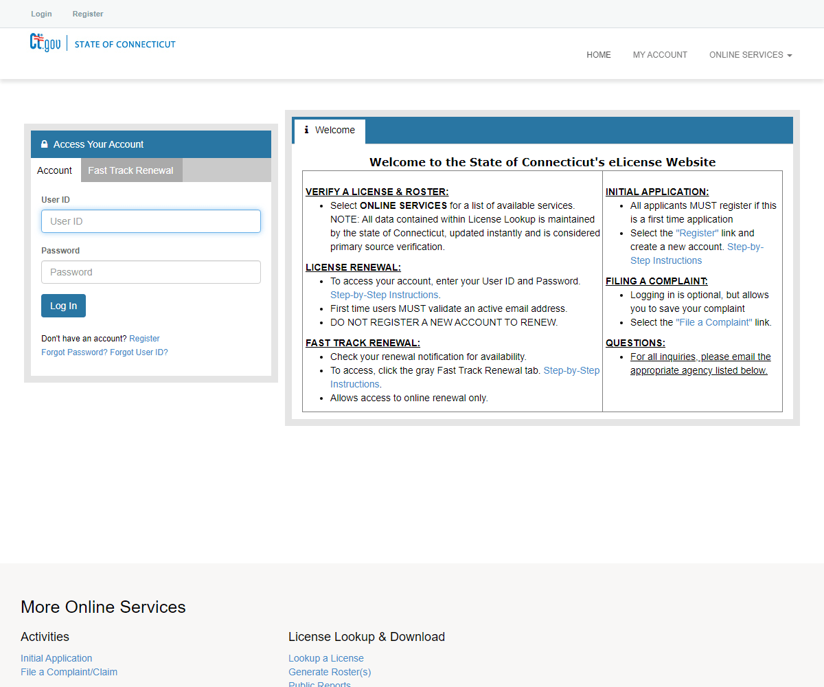 elicense.ct.gov