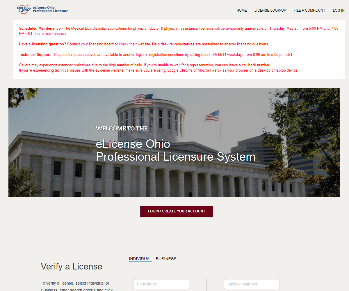 elicense.ohio.gov