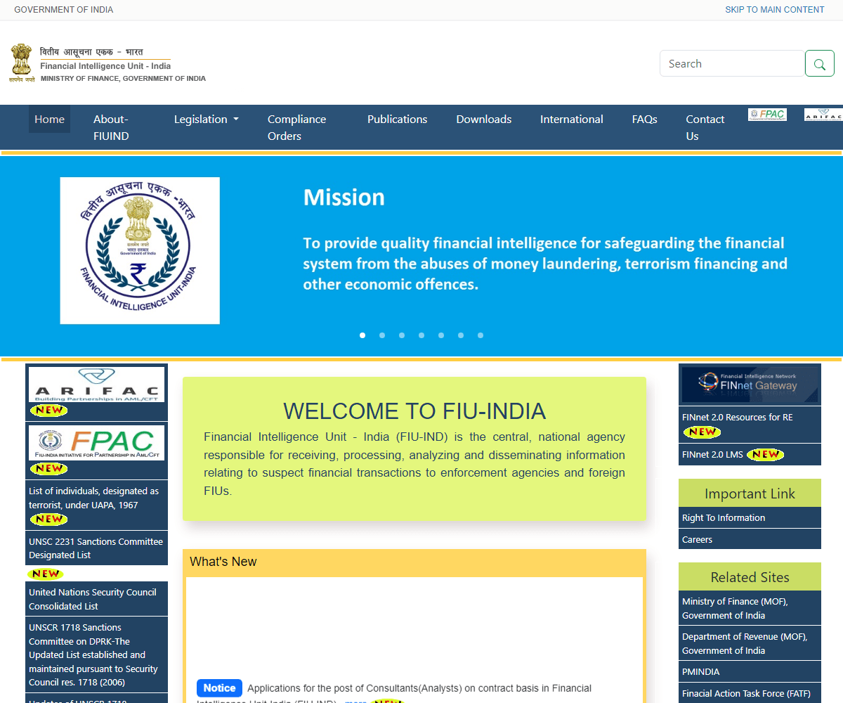 fiuindia.gov.in