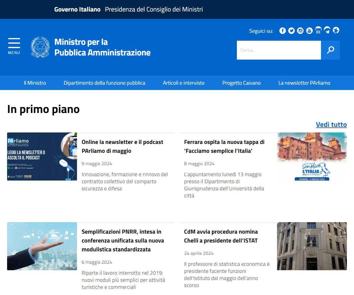 funzionepubblica.gov.it