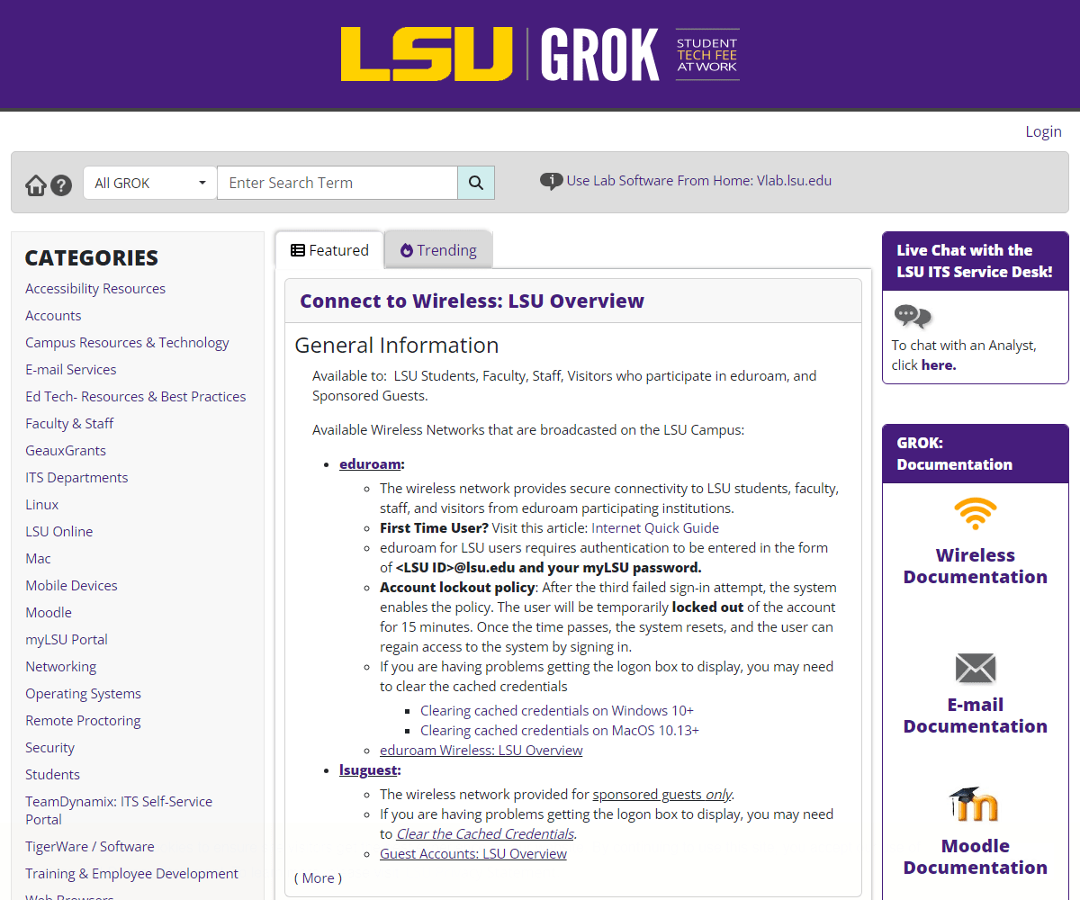 grok.lsu.edu