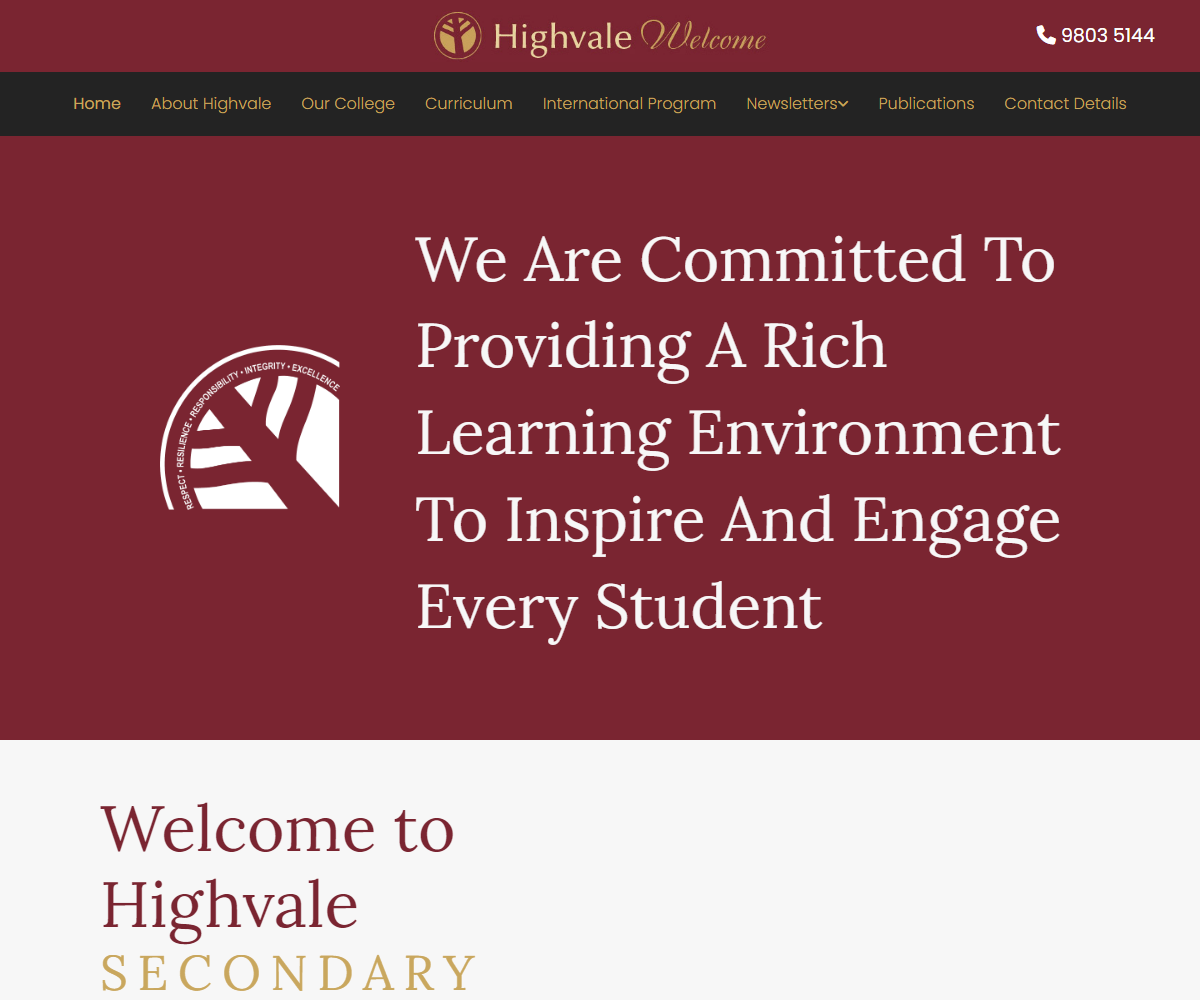 highvalesc.vic.edu.au