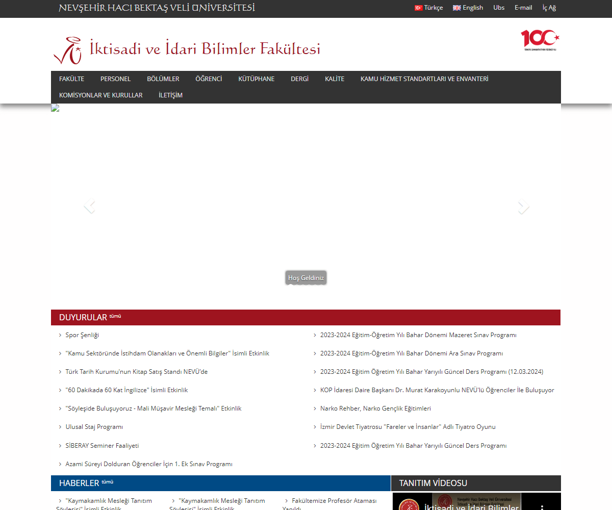 iibf.nevsehir.edu.tr resim