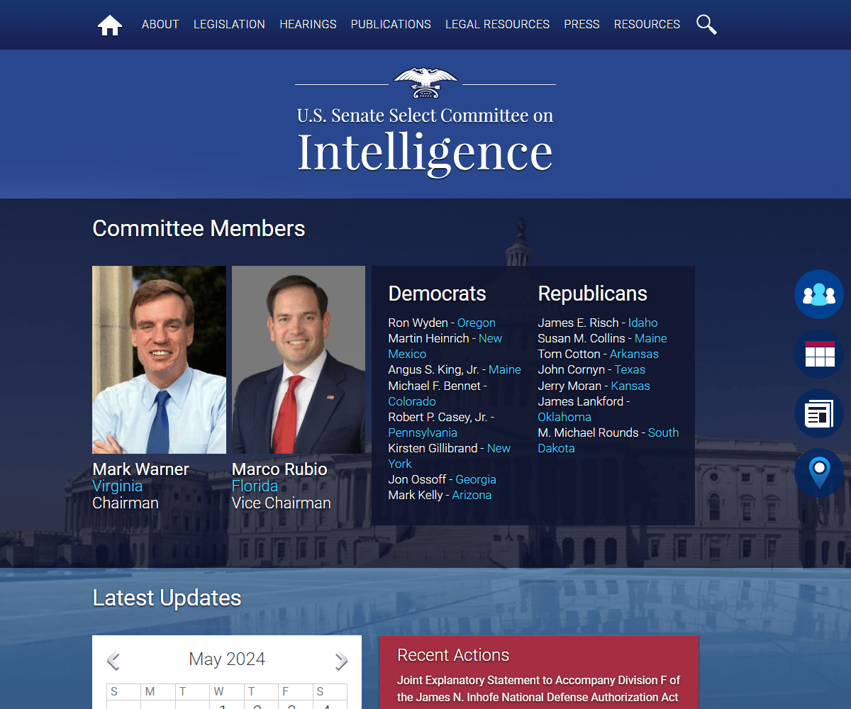 intelligence.senate.gov