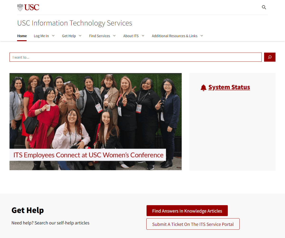 itservices.usc.edu