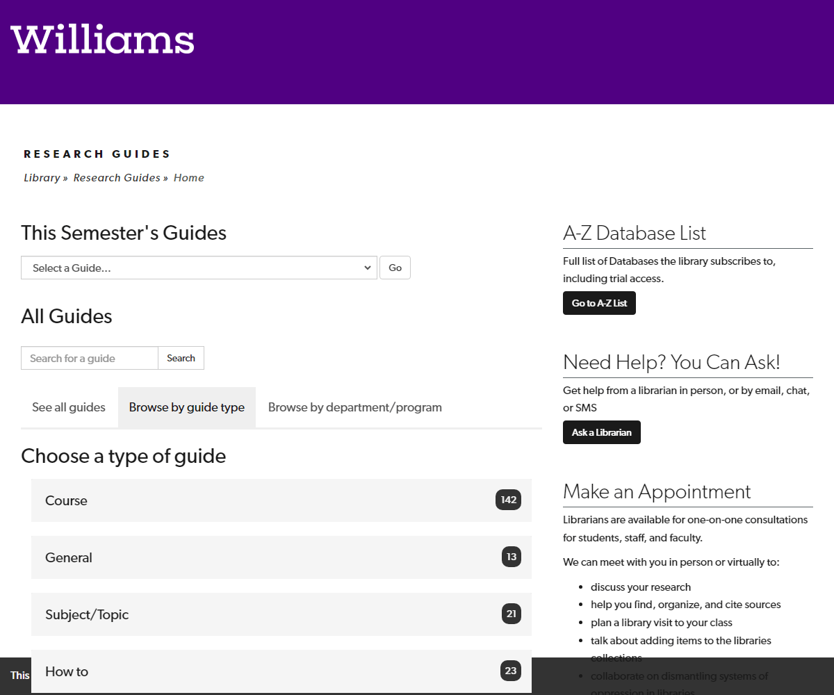 libguides.williams.edu