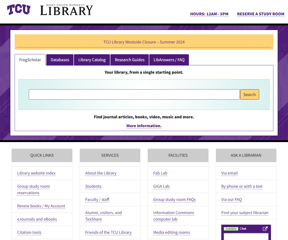 library.tcu.edu