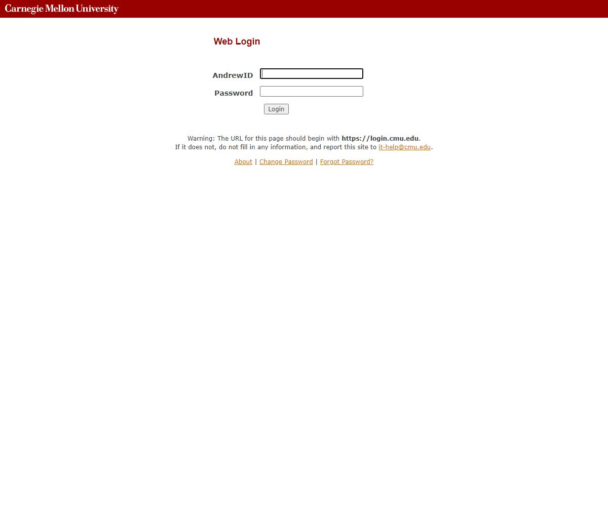 login.cmu.edu