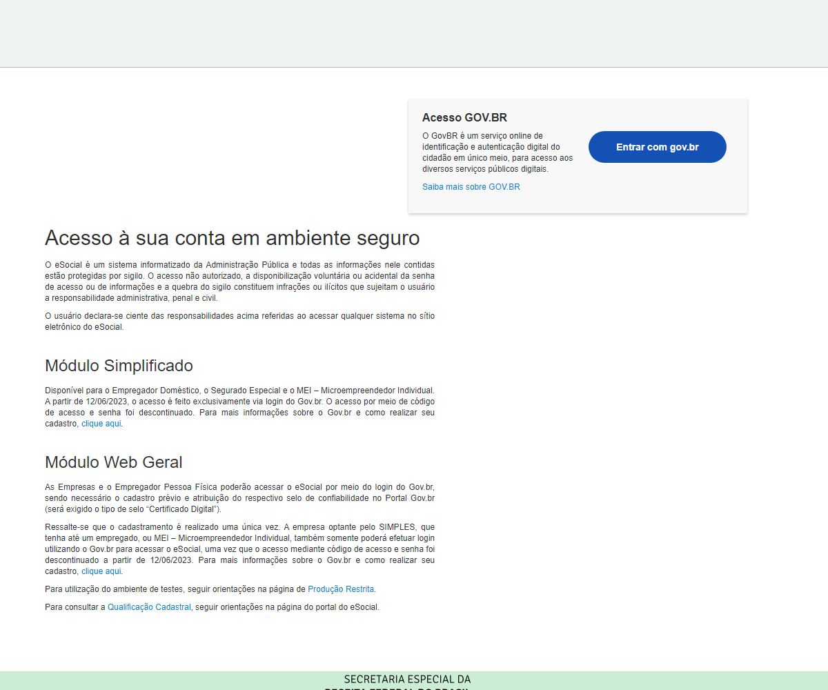 login.esocial.gov.br