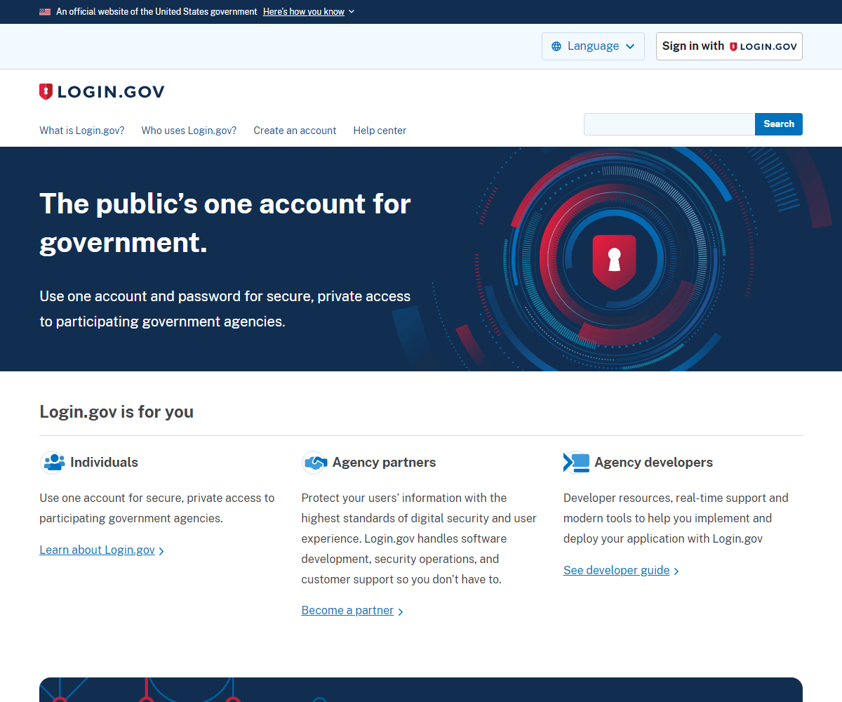 login.gov