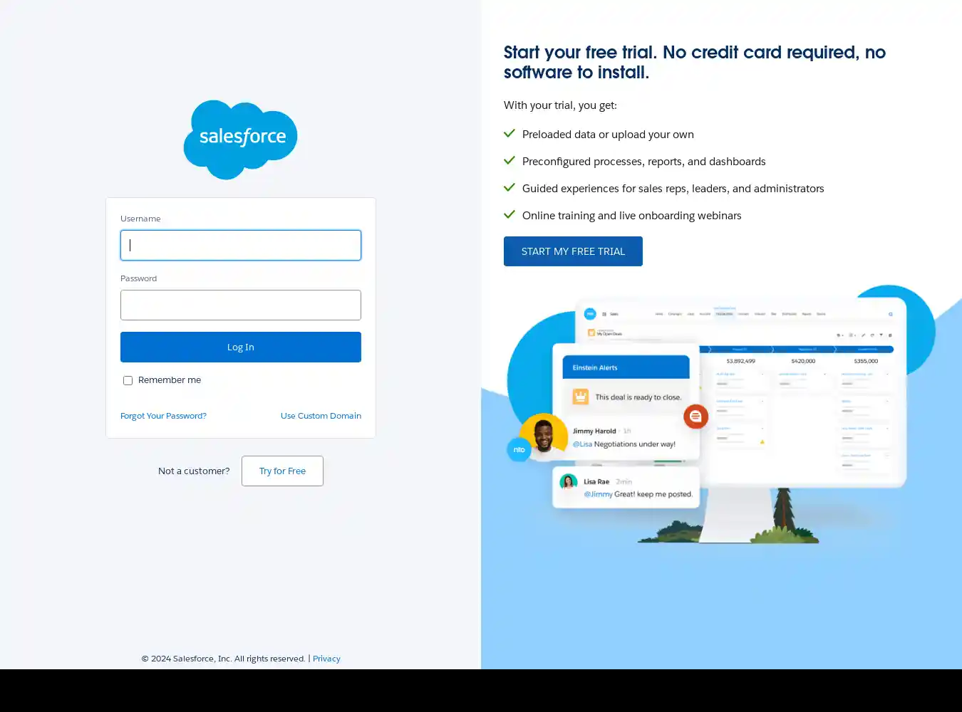 login.salesforce.com