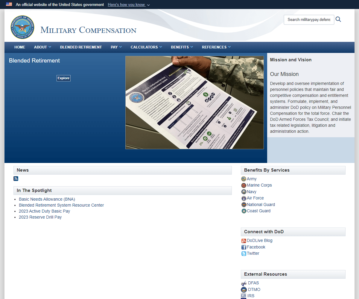 militarypay.defense.gov
