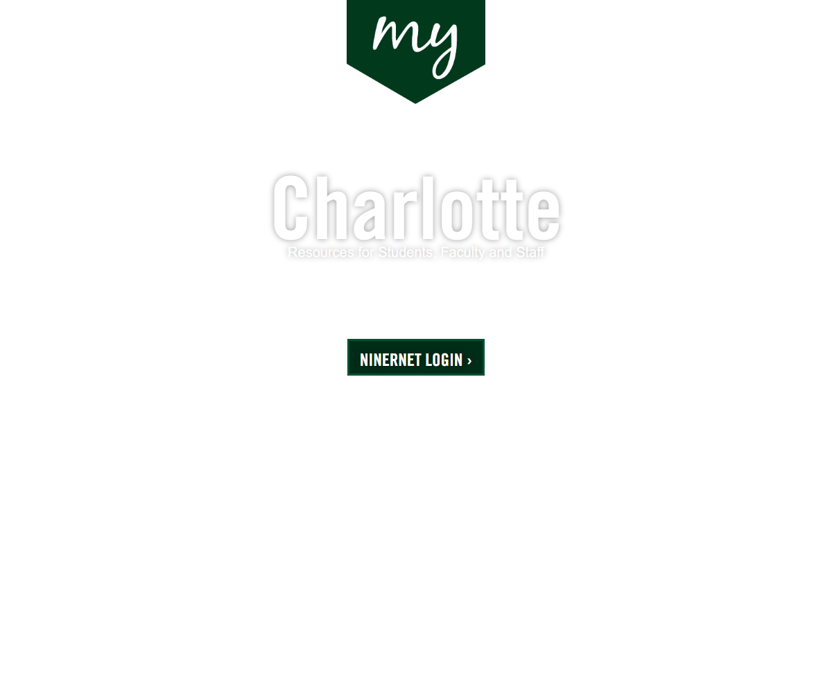 my.uncc.edu