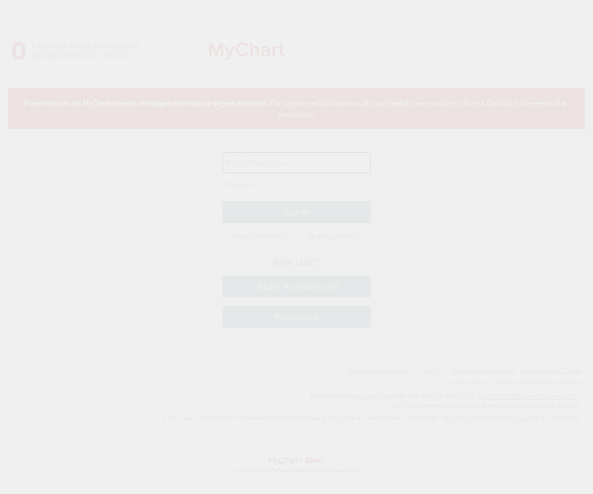 mychart.osu.edu