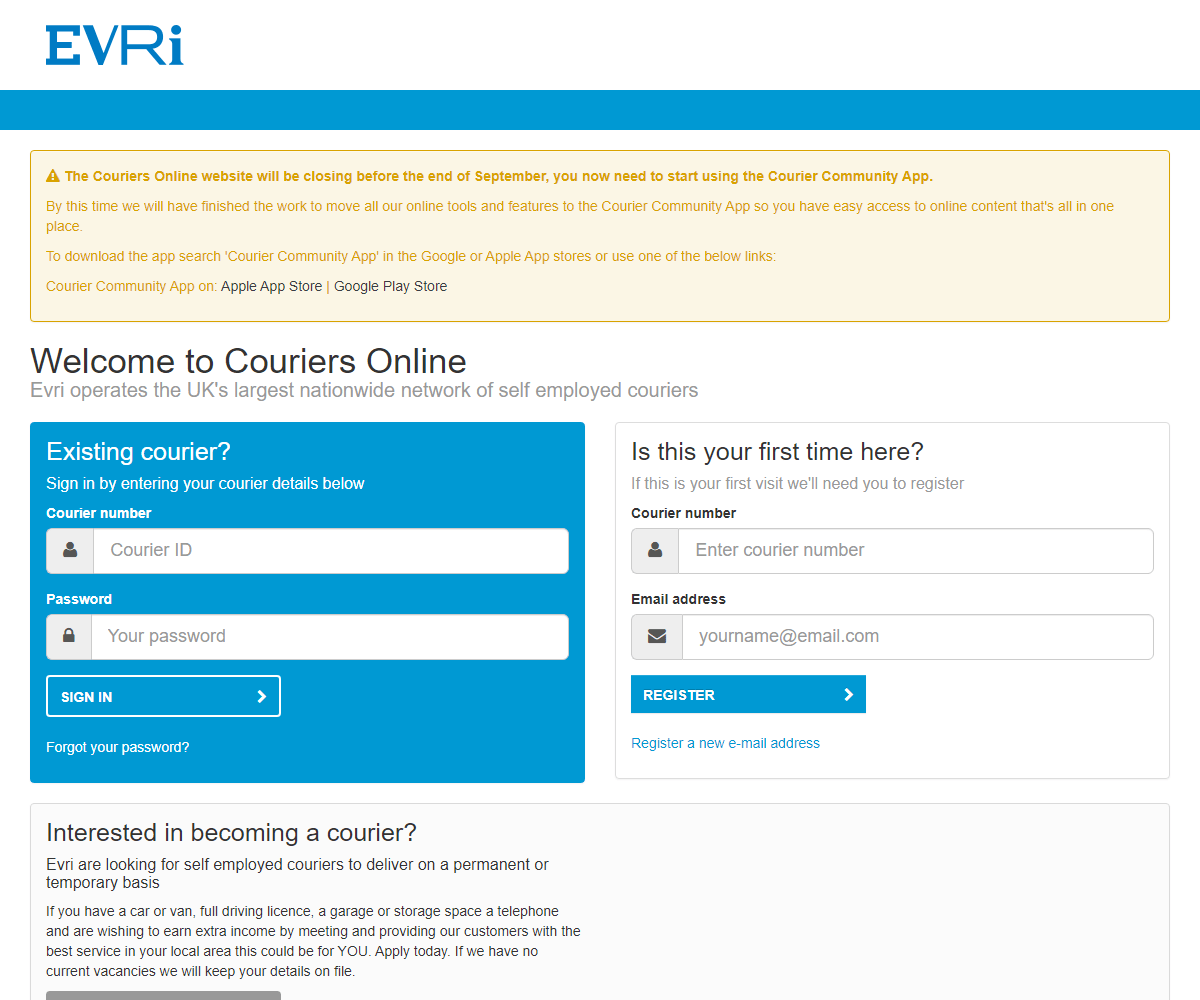 mycouriersonline.co.uk