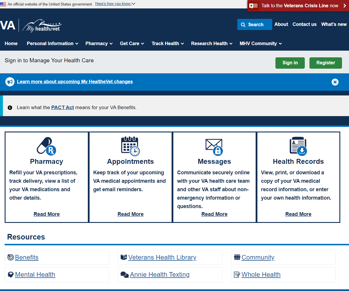 myhealth.va.gov