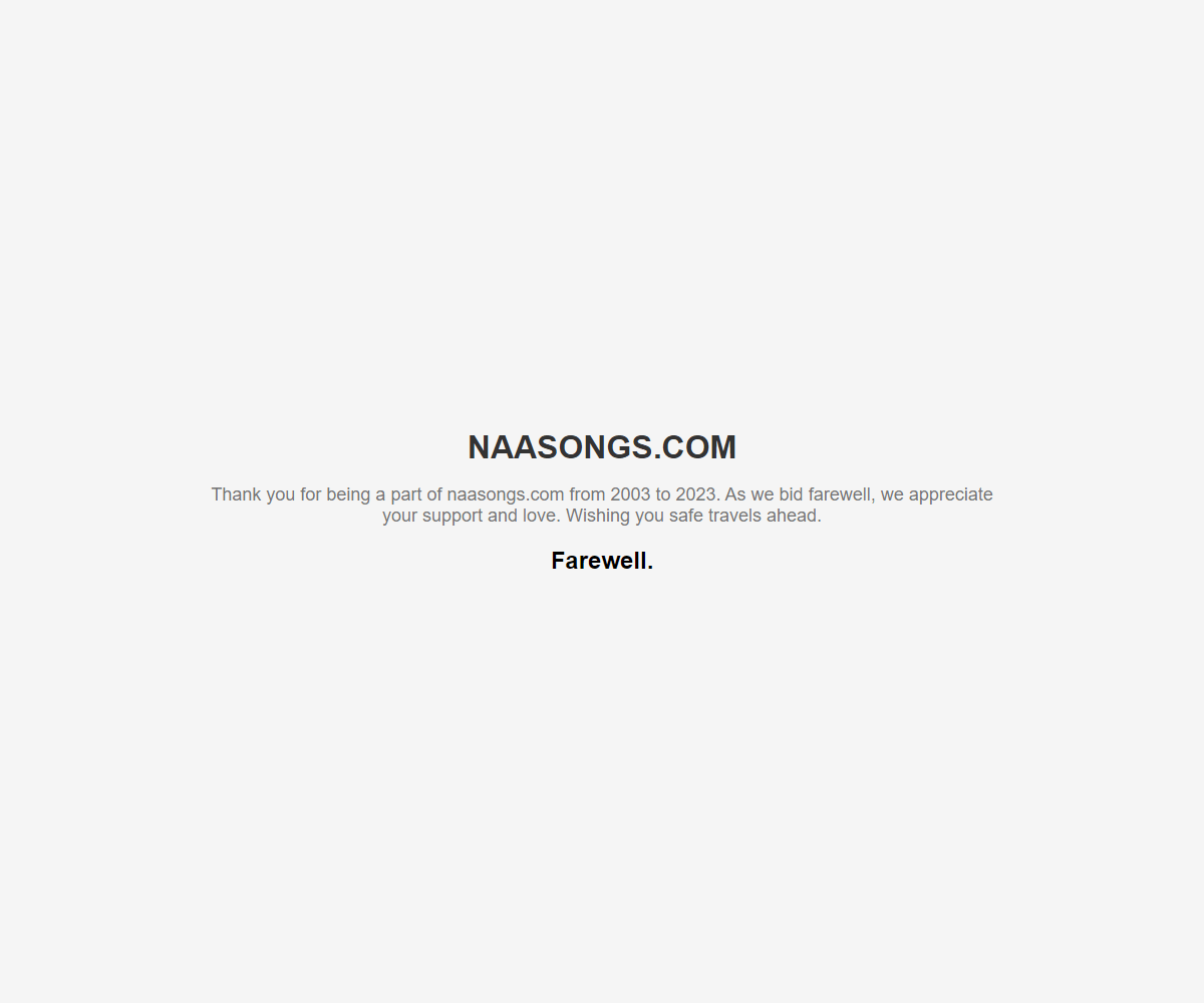 naasongs.com