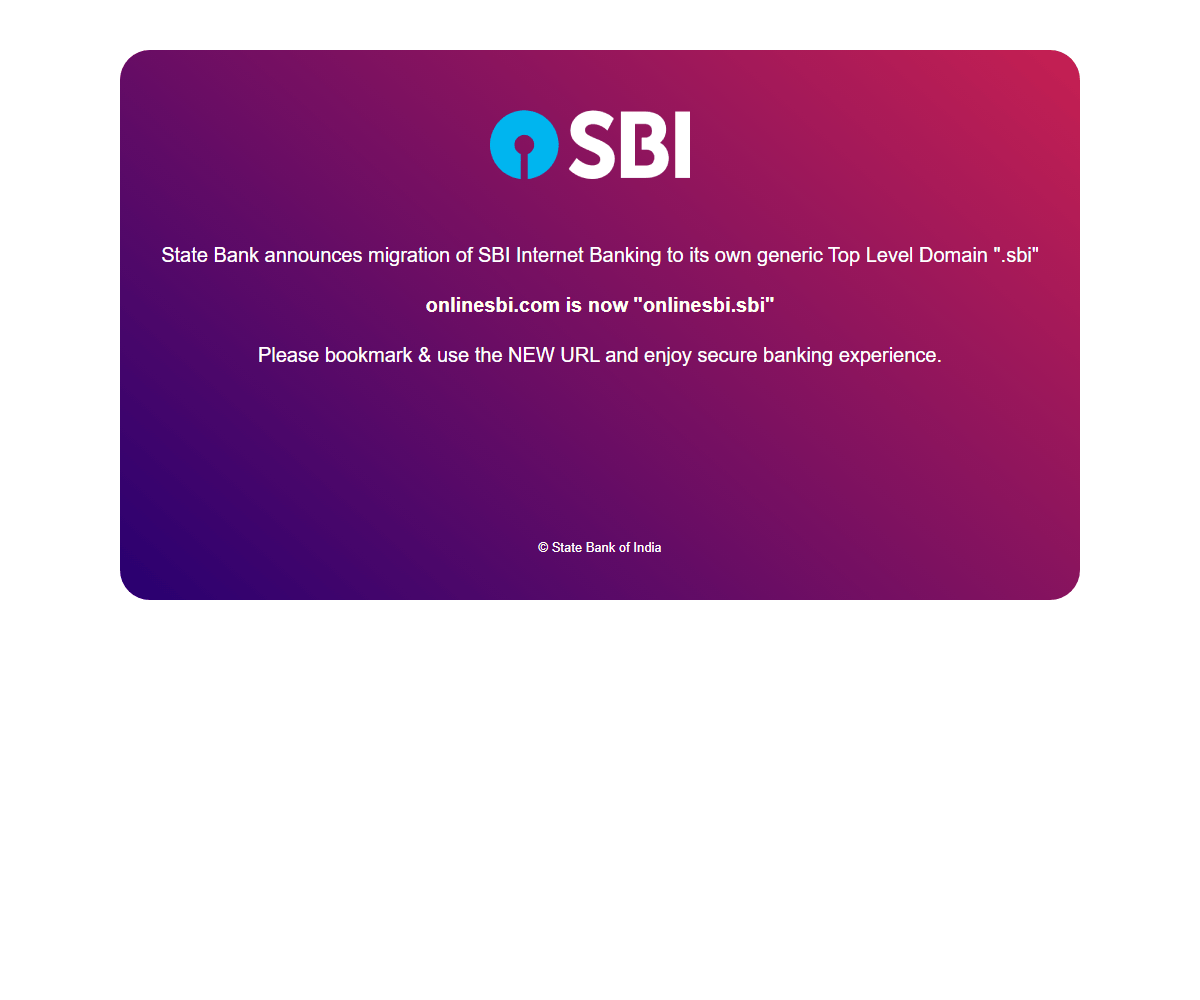 onlinesbi.com