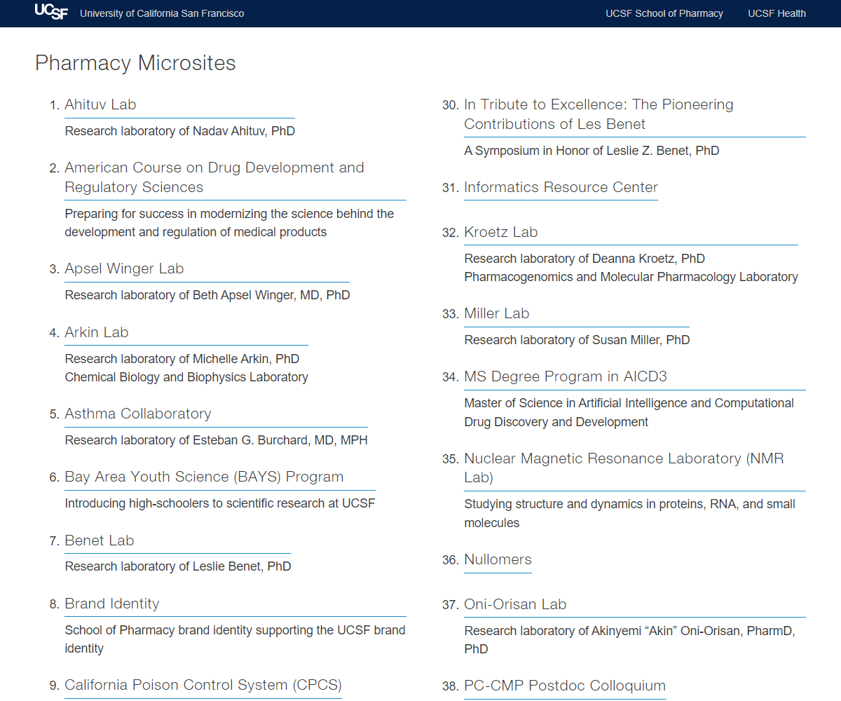 pharm.ucsf.edu