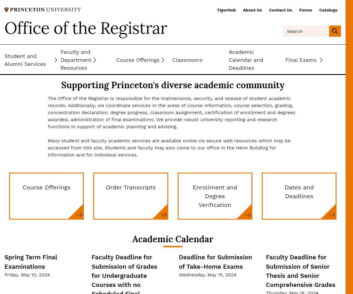 registrar.princeton.edu