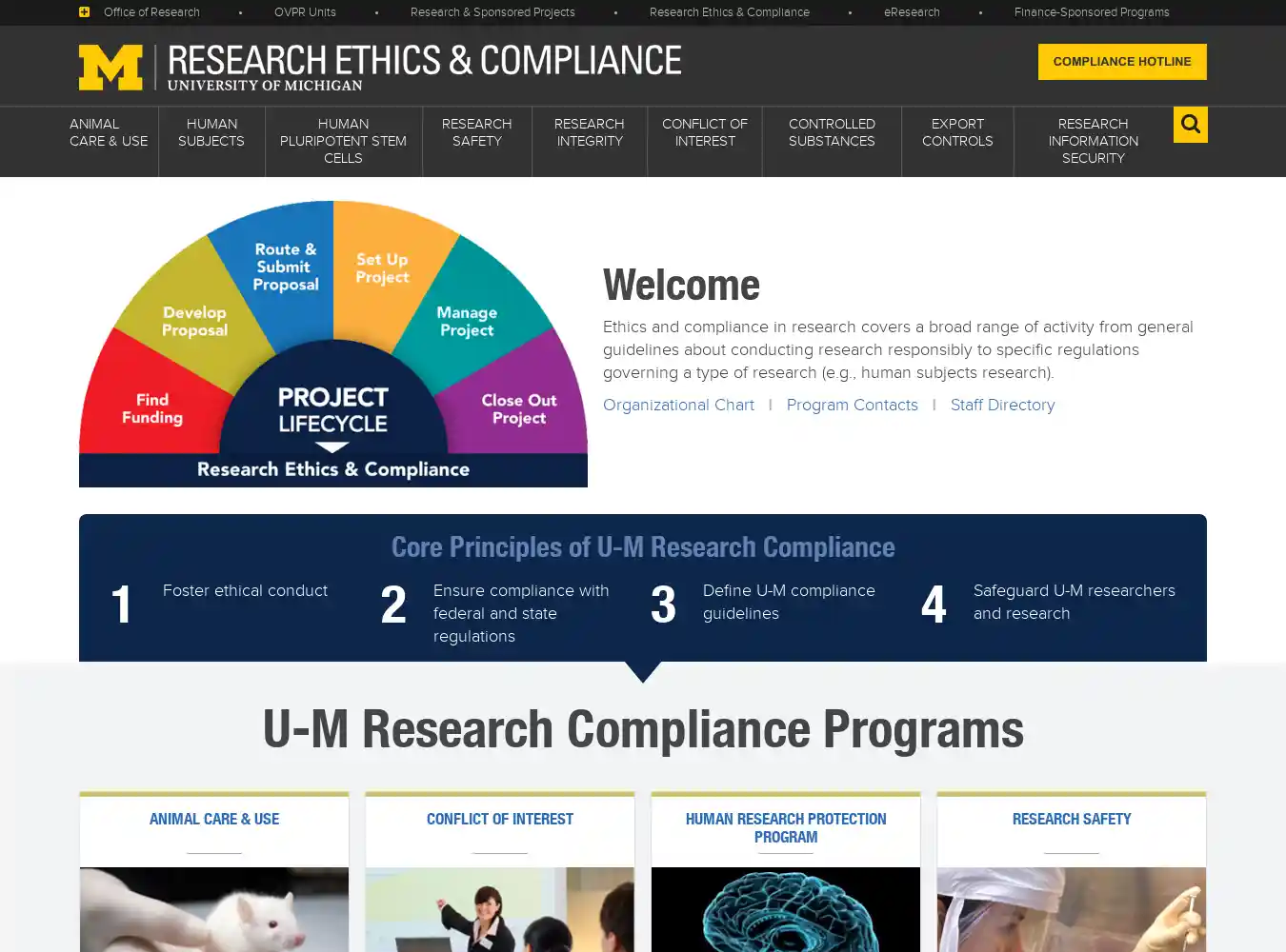 research-compliance.umich.edu