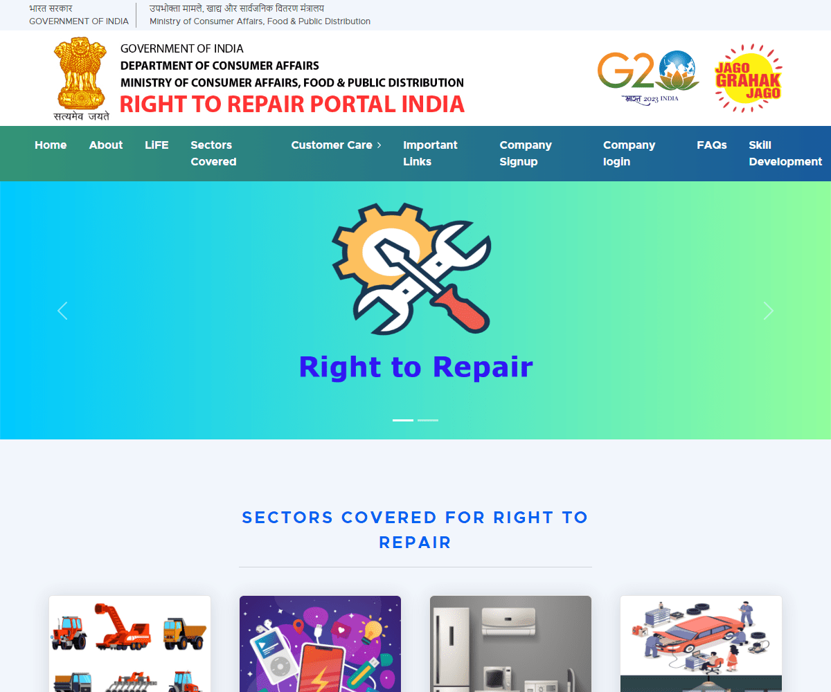 righttorepairindia.gov.in