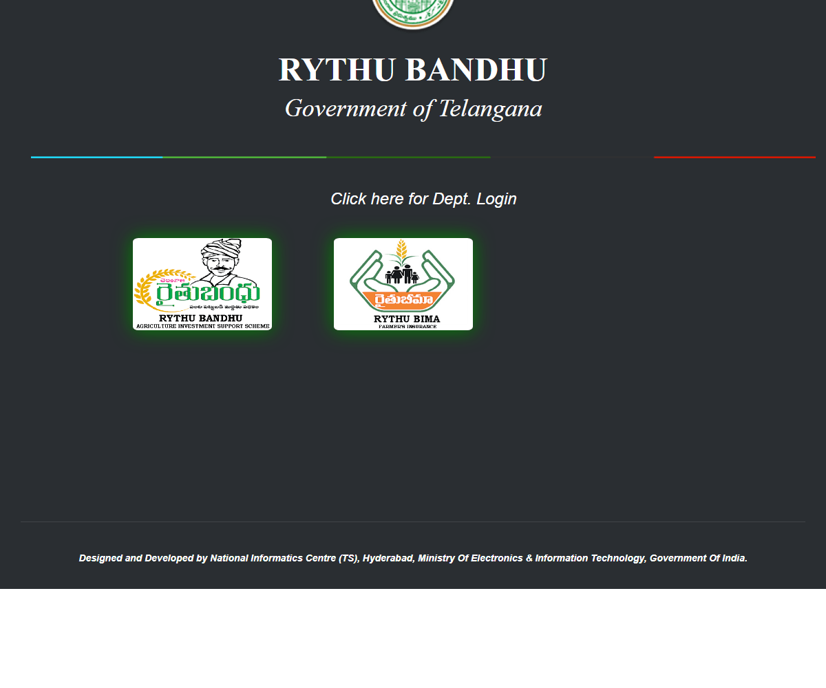 rythubandhu.telangana.gov.in