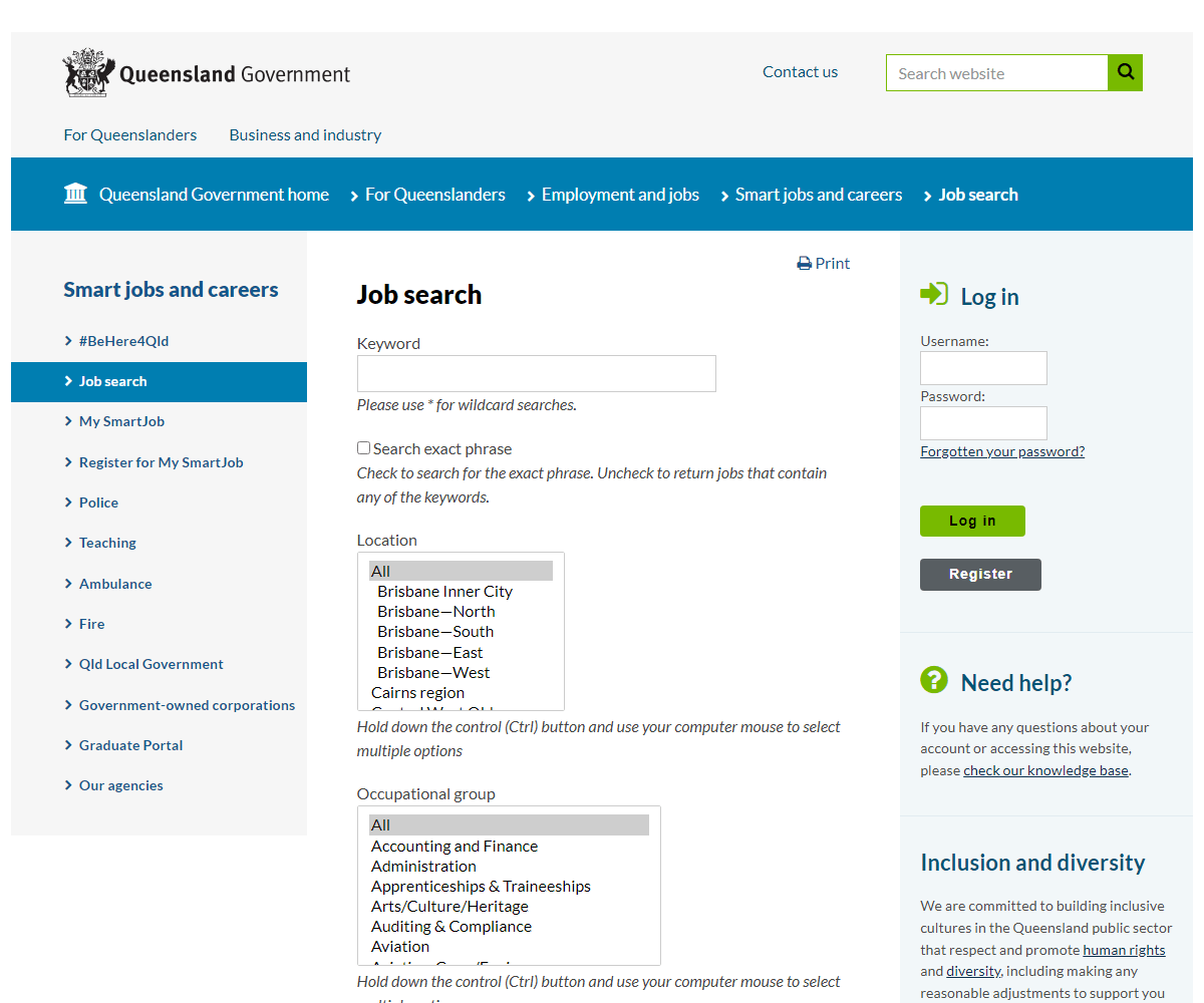 smartjobs.qld.gov.au