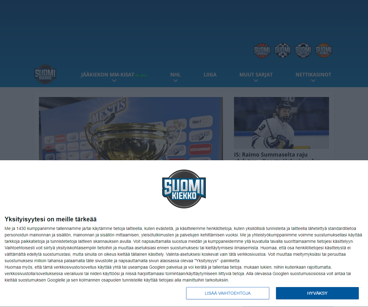 suomikiekko.com