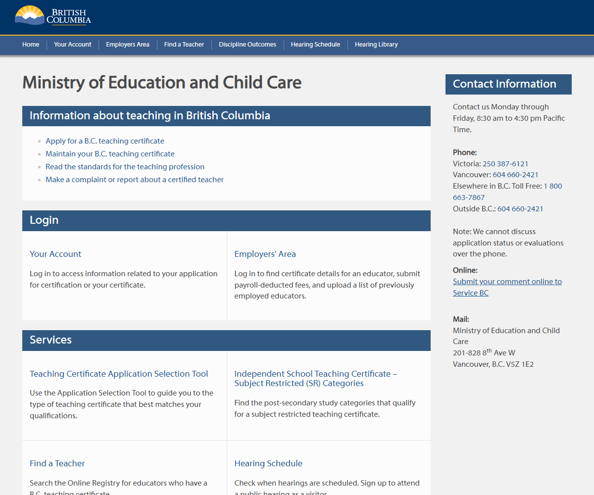 teacherregulation.gov.bc.ca