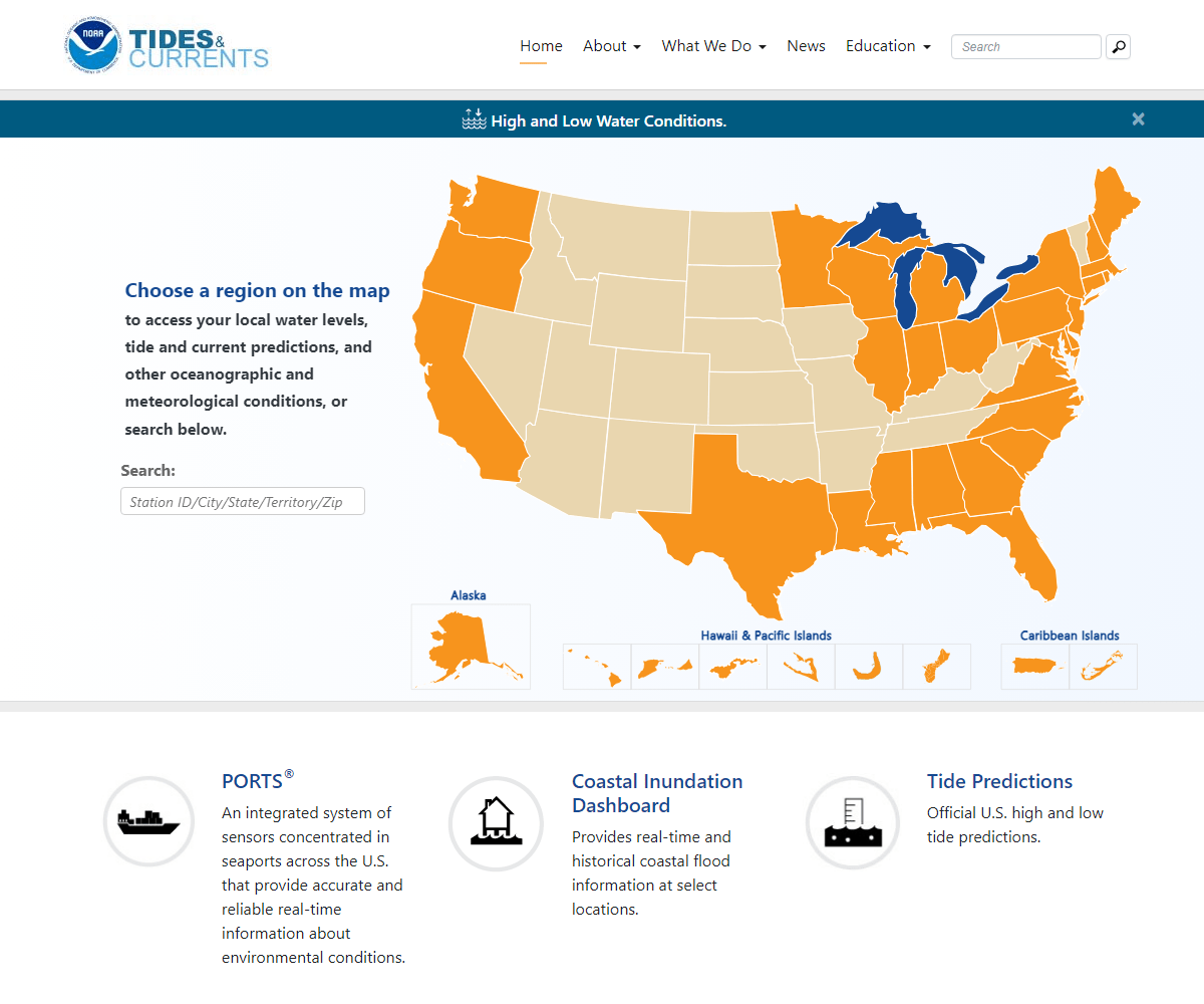 tidesandcurrents.noaa.gov