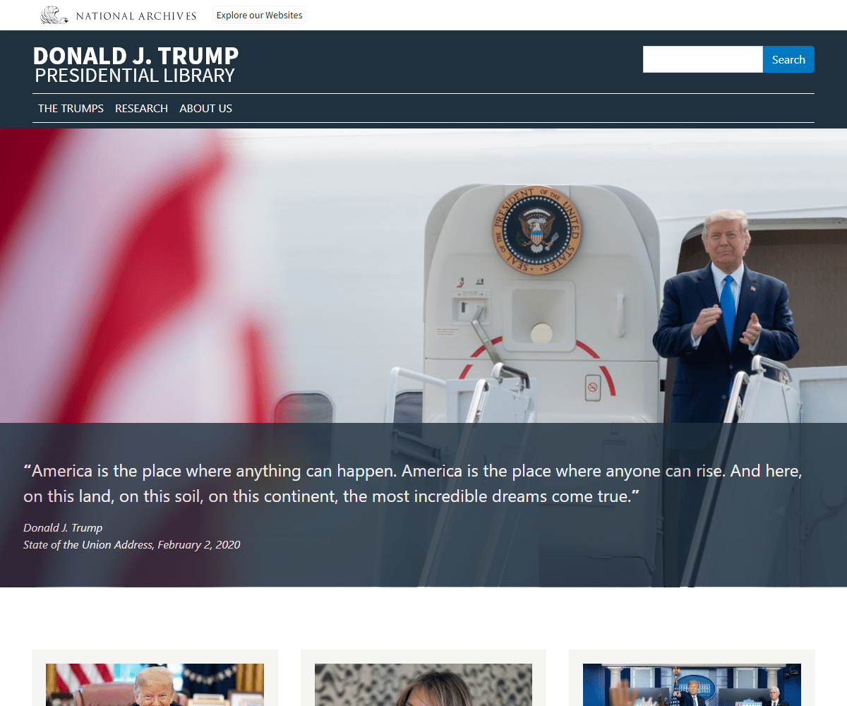 trumplibrary.gov