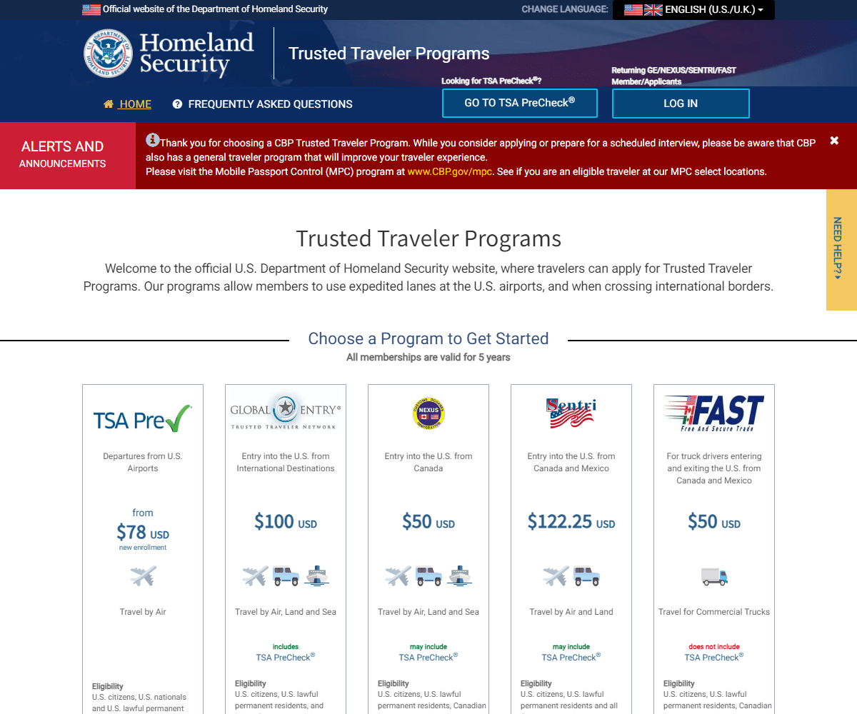 ttp.dhs.gov