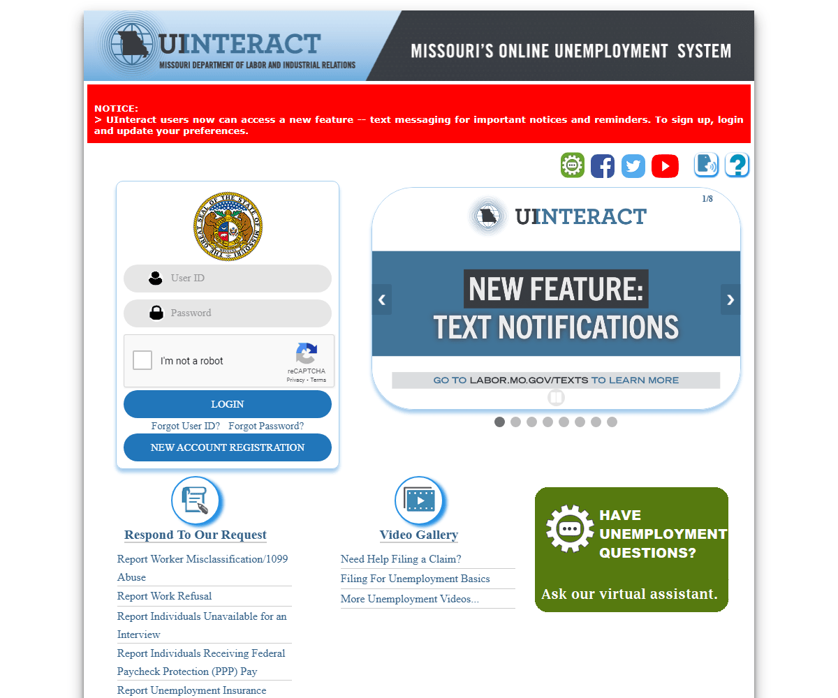 uinteract.labor.mo.gov