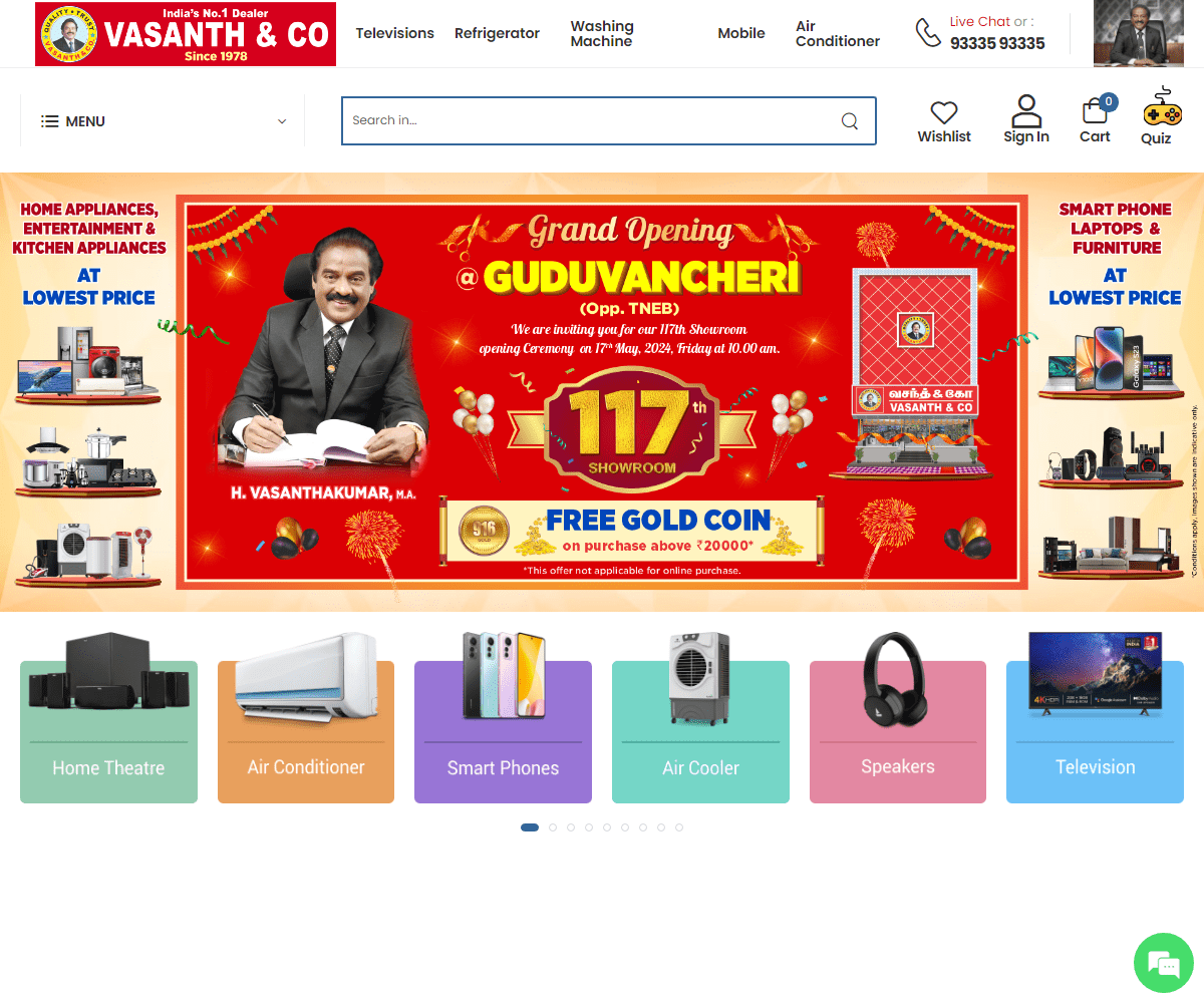 vasanthandco.in